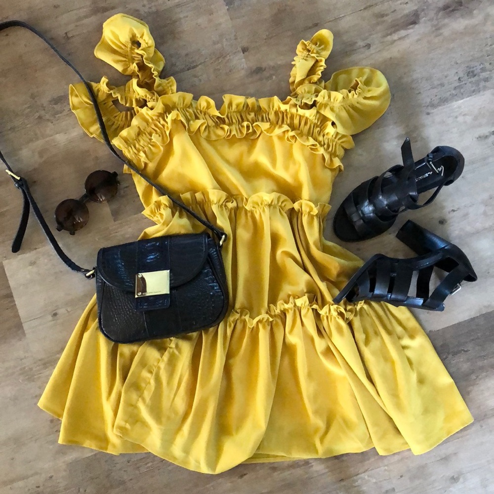 NWT Yellow summer dress